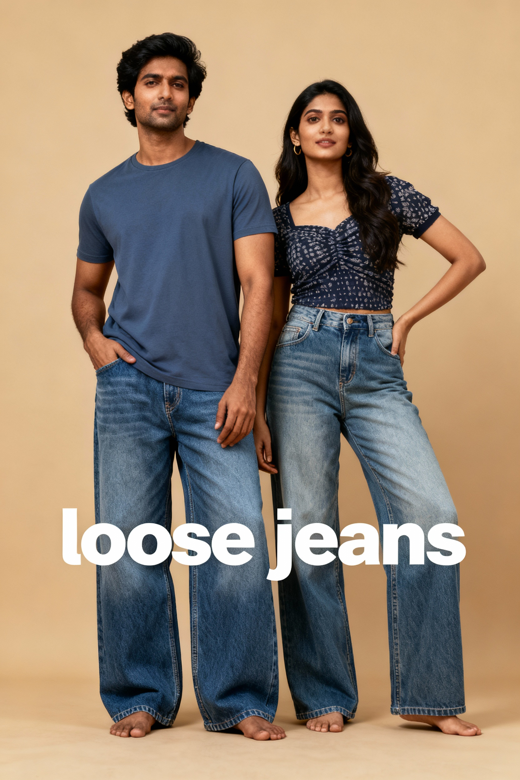loose jeans