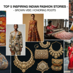 Top 5 Inspiring Indian Fashion Stories – Brown Vibe: Honoring Roots & Khadi Elegance